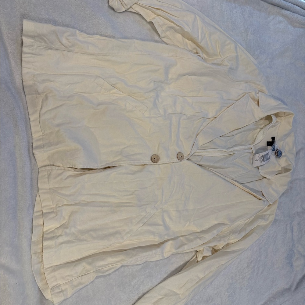 Torrid Cream Blazer for Women